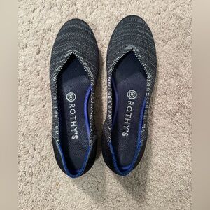 Black/Gray Rothy’s Flats (Retired Color!)